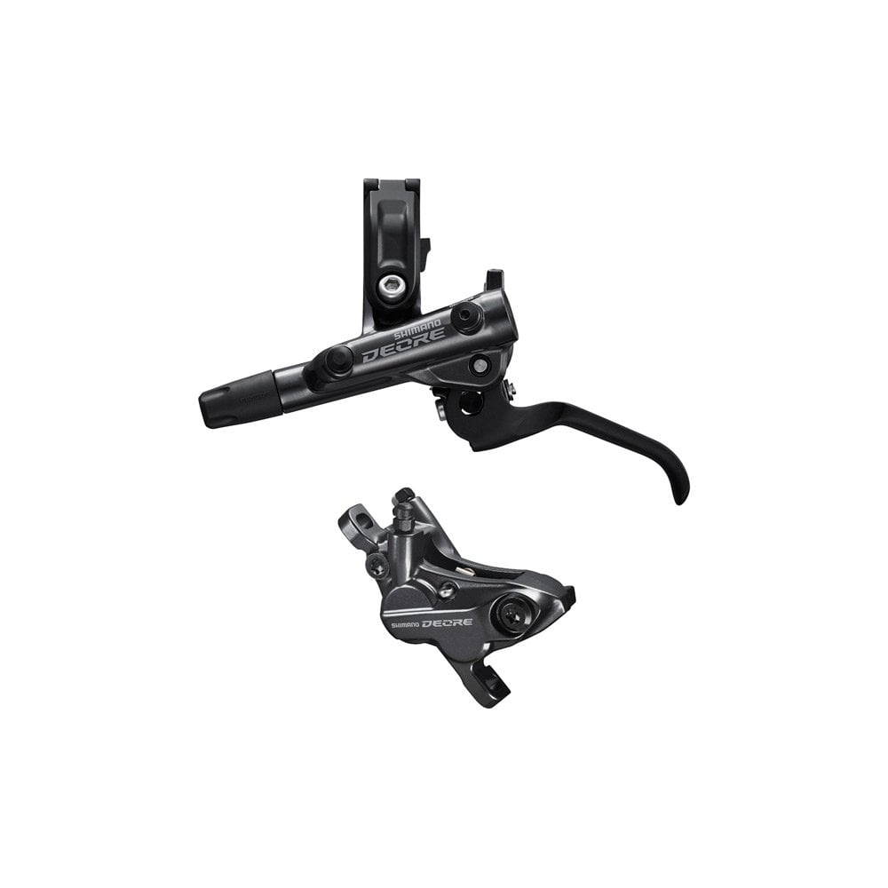 Shimano BR-M6120/BL-M6100 Deore bled brake lever/post mount 4 pot calliper