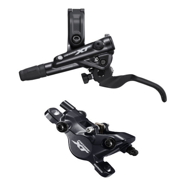 Shimano  BR-M8100/BL-M8100 XT 2 pot bled brake lever/post mount calliper I-Spec EV