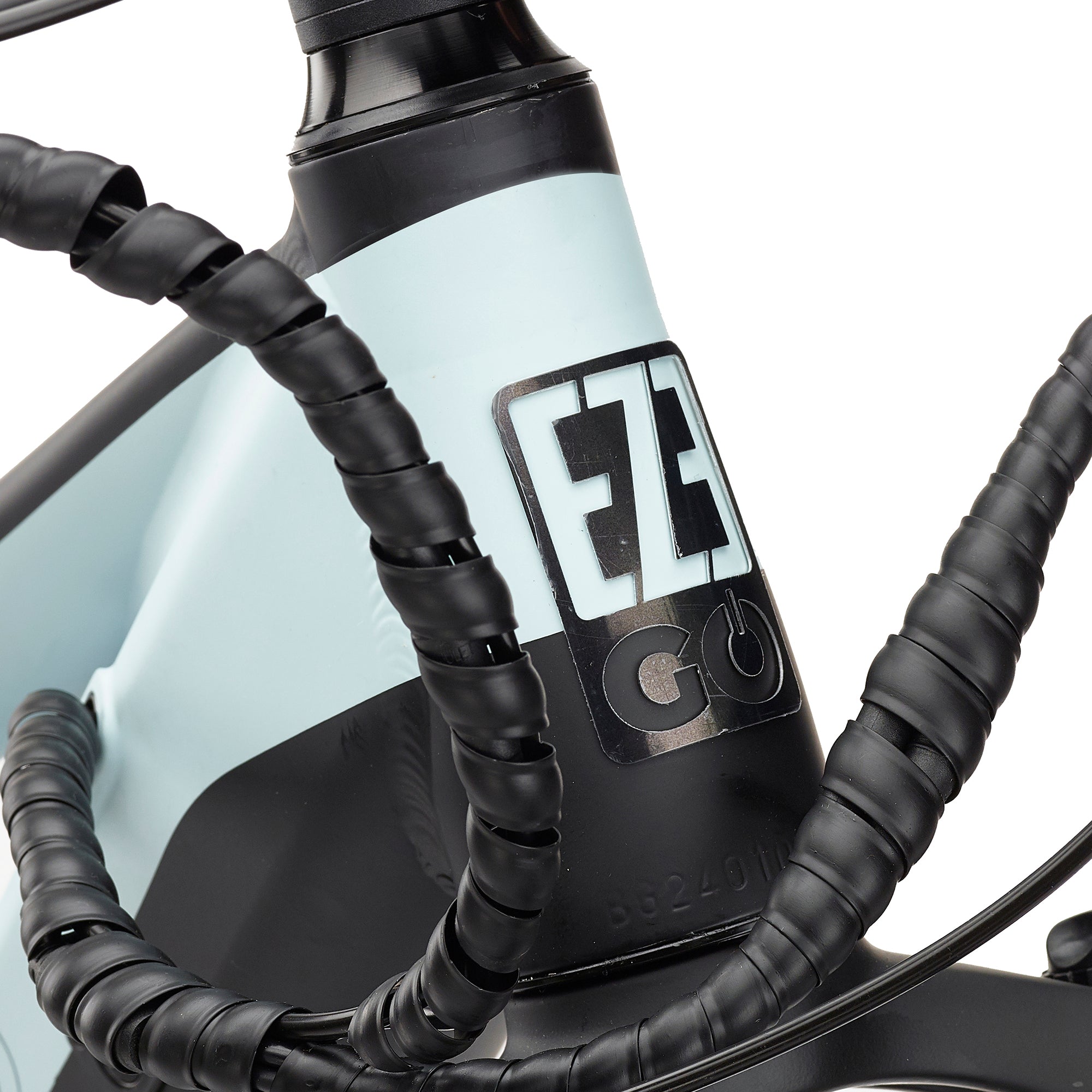 EZEGO Trail Destroyer II - Ice Blue Electric Mountain Bike 250w