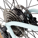 EZEGO Trail Destroyer II - Ice Blue Electric Mountain Bike 250w