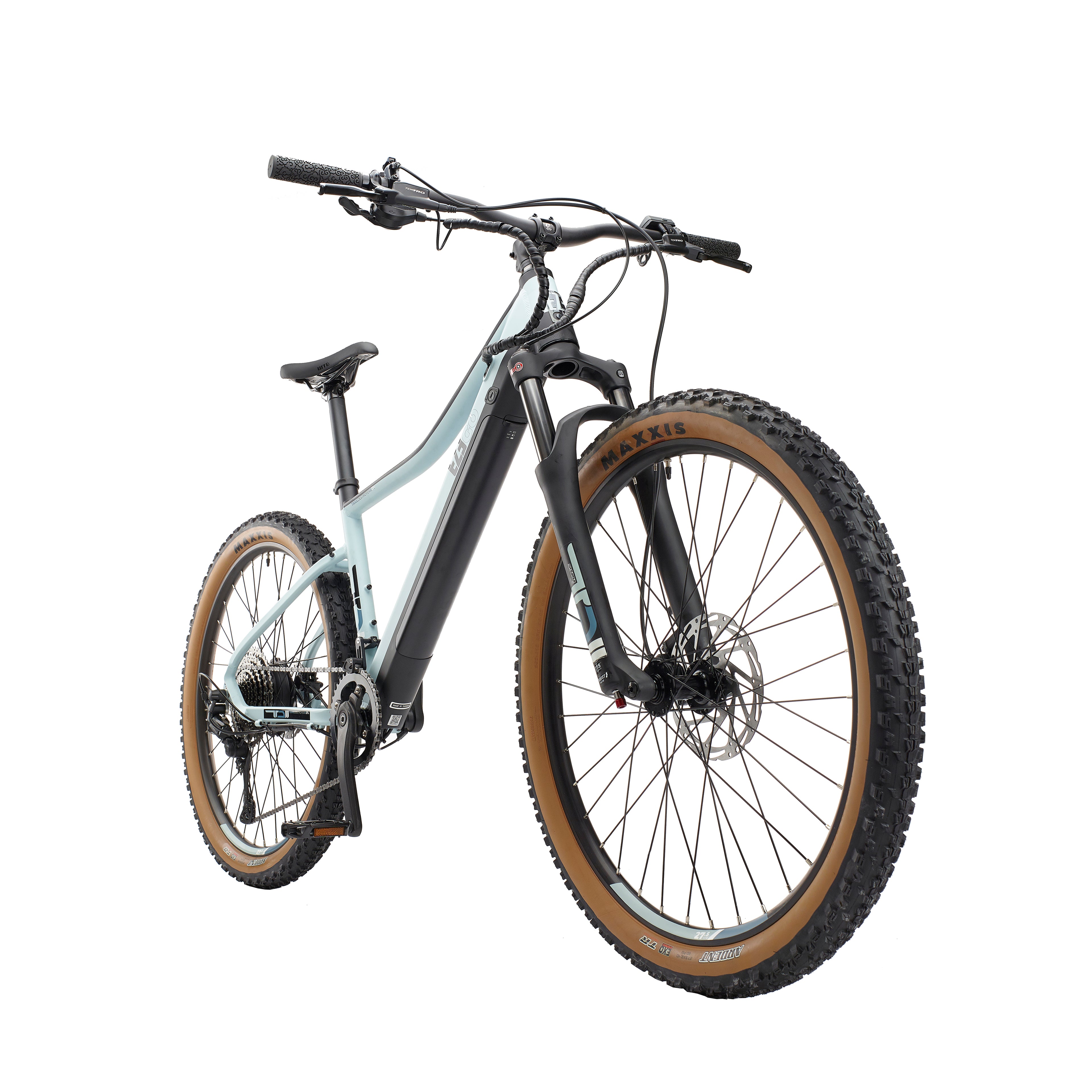EZEGO Trail Destroyer II - Ice Blue Electric Mountain Bike 250w